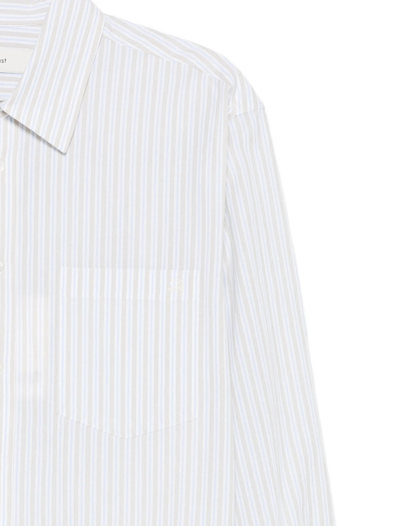 Dunst Dunst Striped-pattern Chest-pocket Shirt outlook