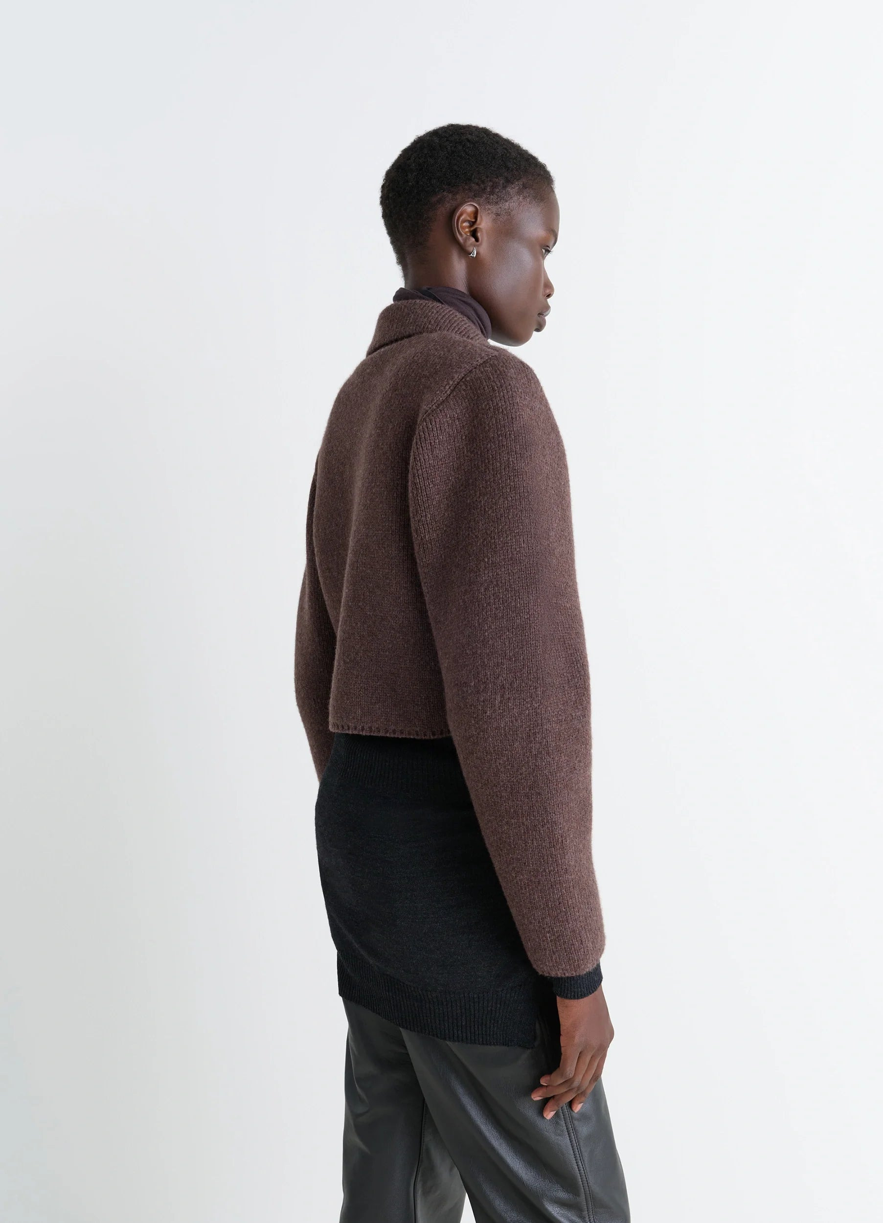 FELTED BLOUSON - 4
