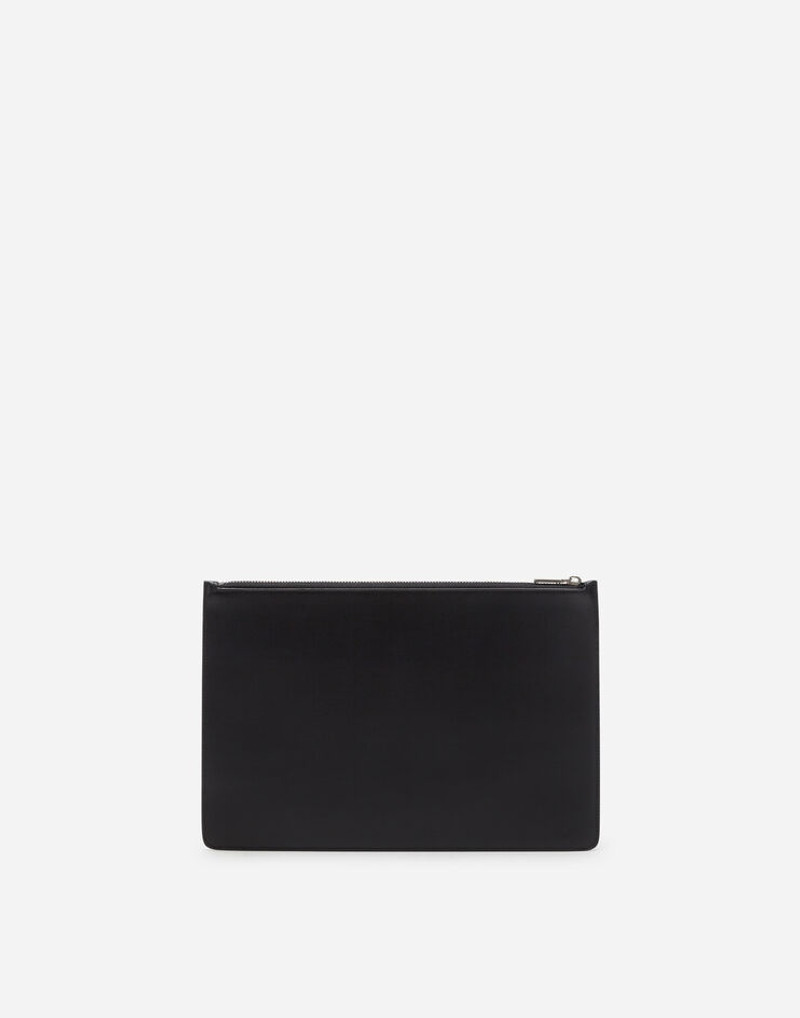 Calfskin document holder with printed logo 3