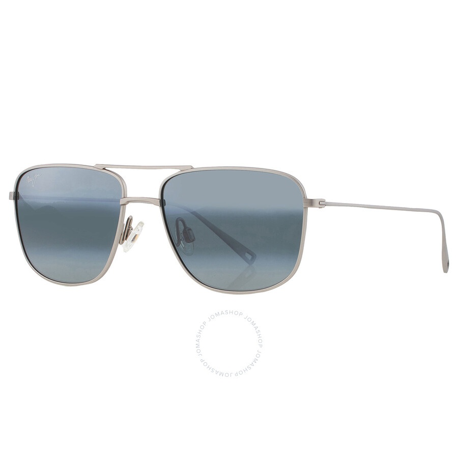 Maui Jim Mikioi Neutral Grey Navigator Titanium Men's Sunglasses 887-17 54 - 3