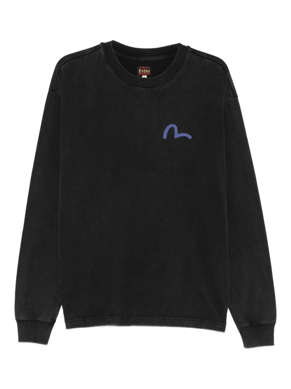 logo crew-neck sweater - 1