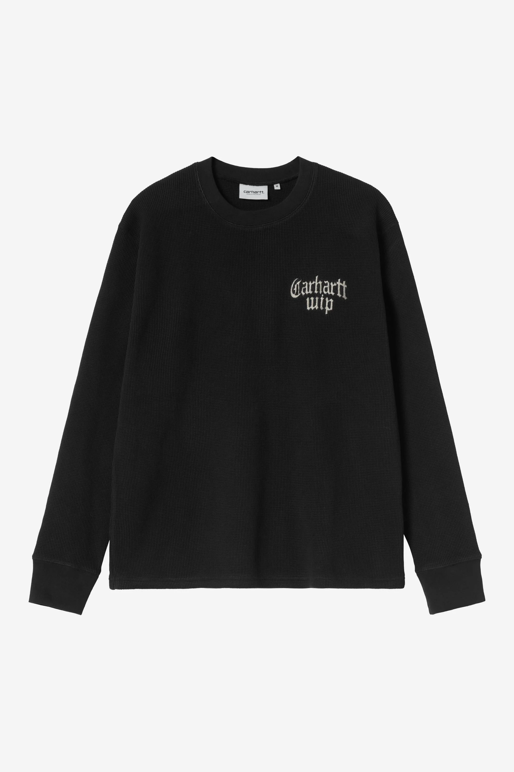 Long Sleeve Blackletter Waffle T-Shirt - 1