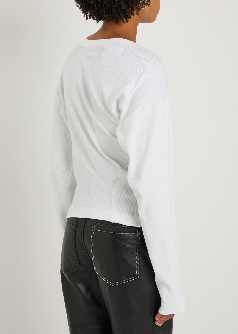 Vivienne Westwood Hebo Asymmetric Stretch-cotton top - 3