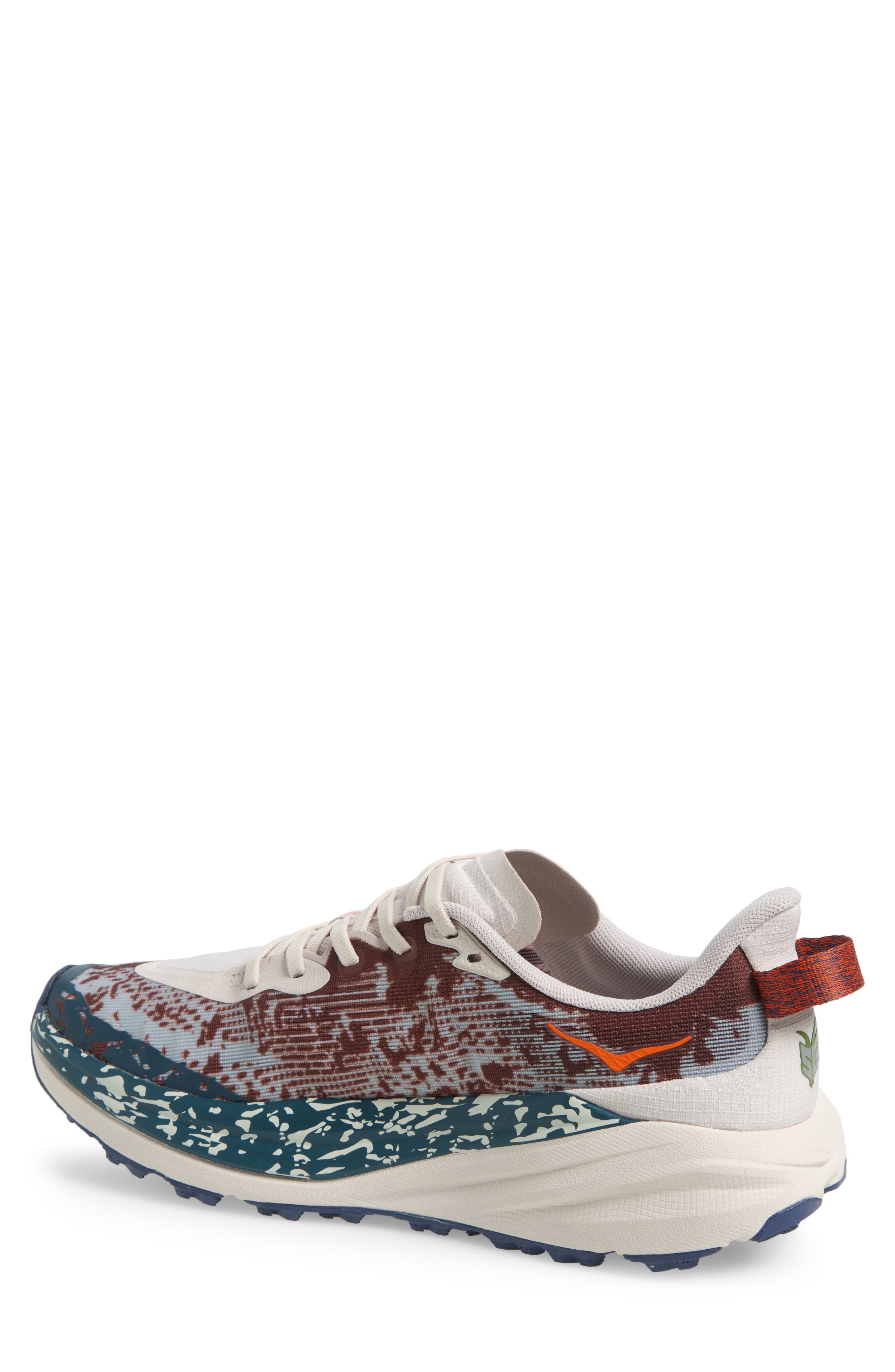 HOKA Speedgoat 6 Trail Running Shoe in Putty /Blue Twilight at Nordstrom - 2