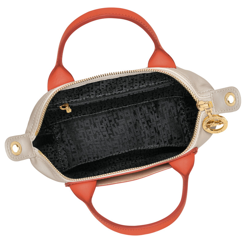 Le Pliage Xtra XS Handbag Paprika - Leather 5