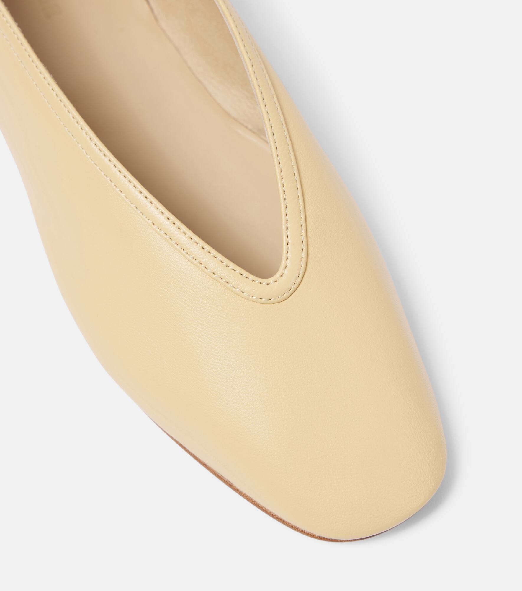 Luna leather ballet flats - 5