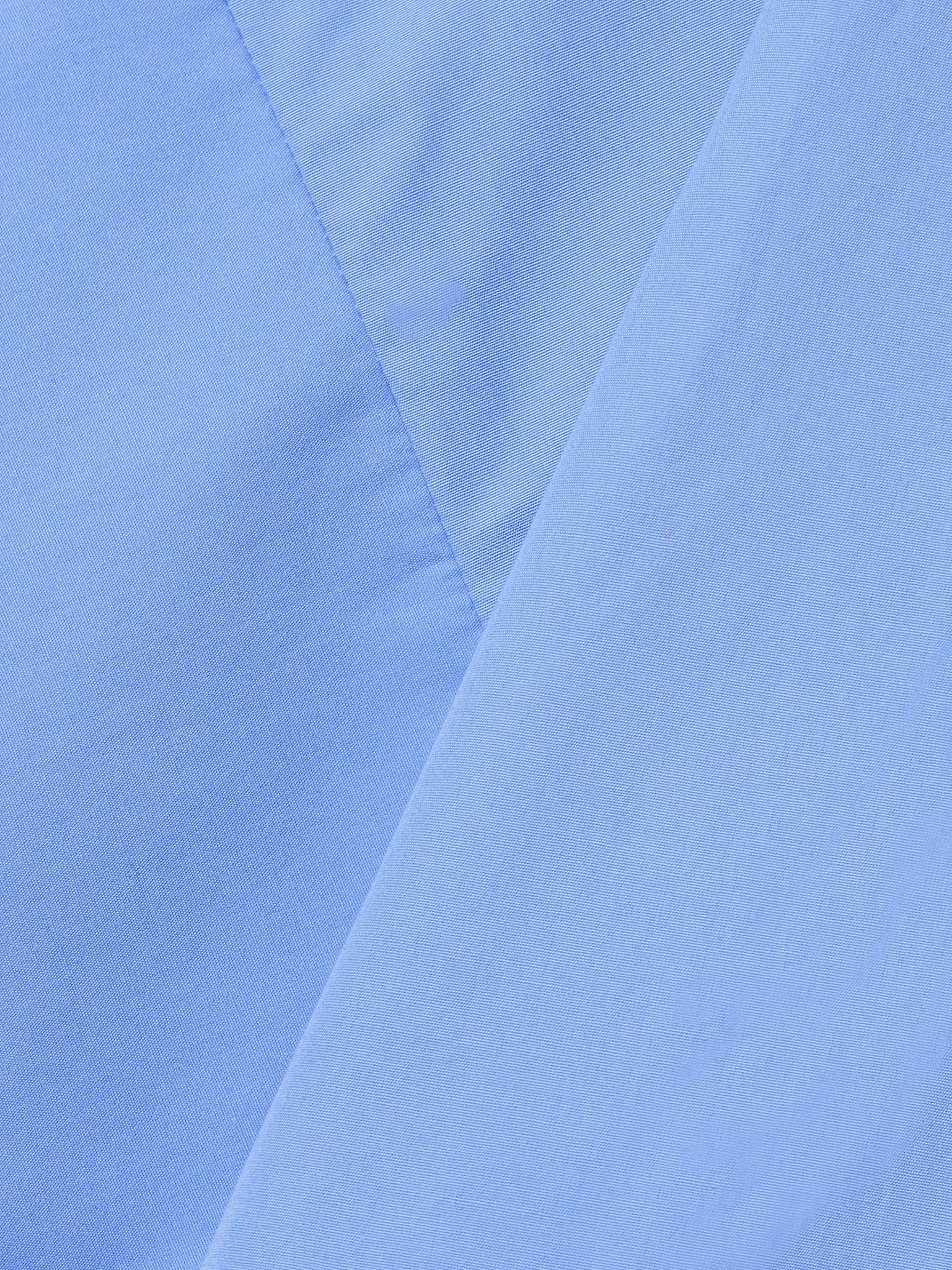 Cotton-poplin shirt Blue - 4