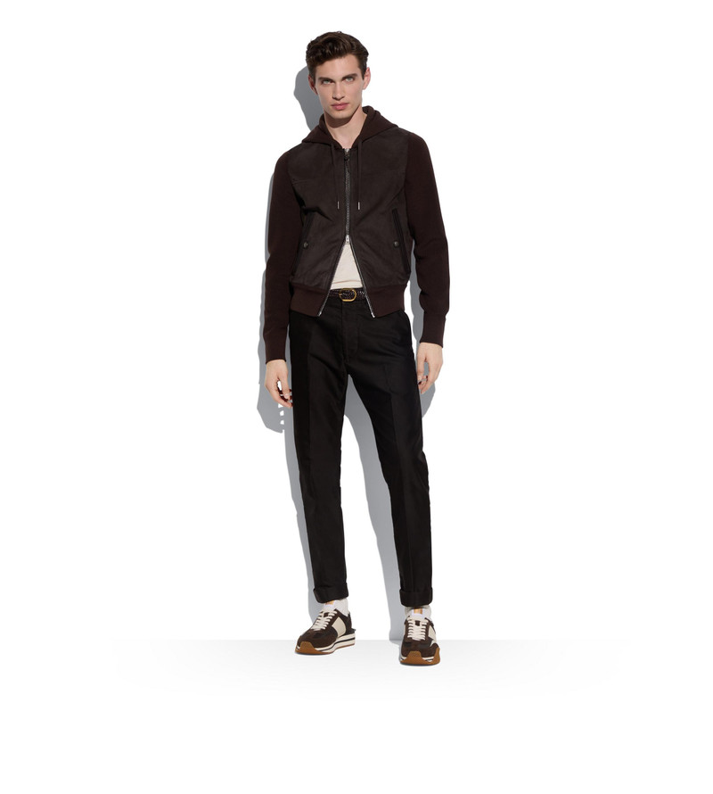 SUEDE TECHNICAL FABRIC JAMES SNEAKER 6