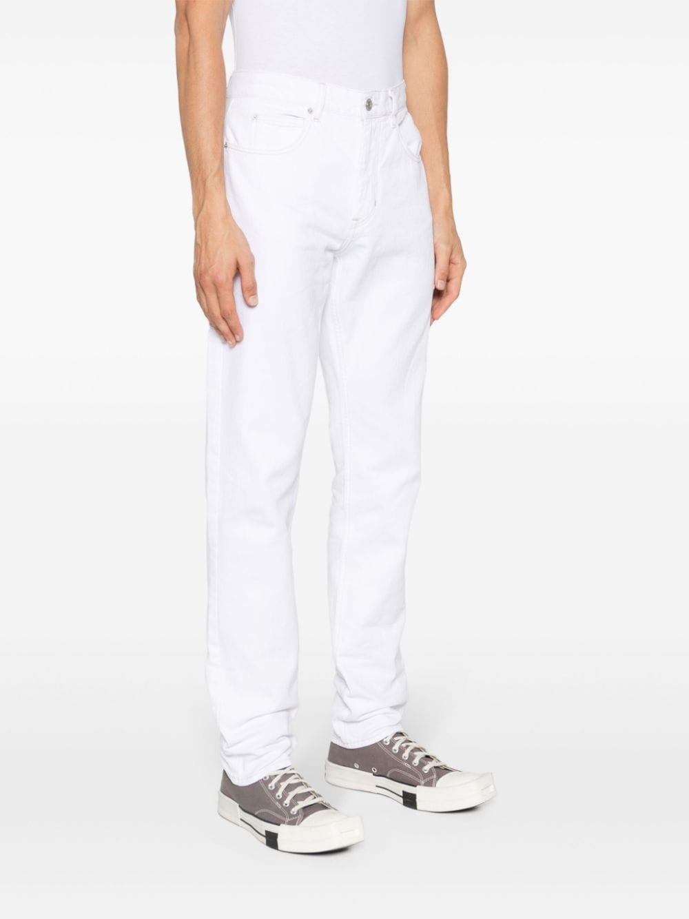 Jack mid-rise straight-leg jeans - 3