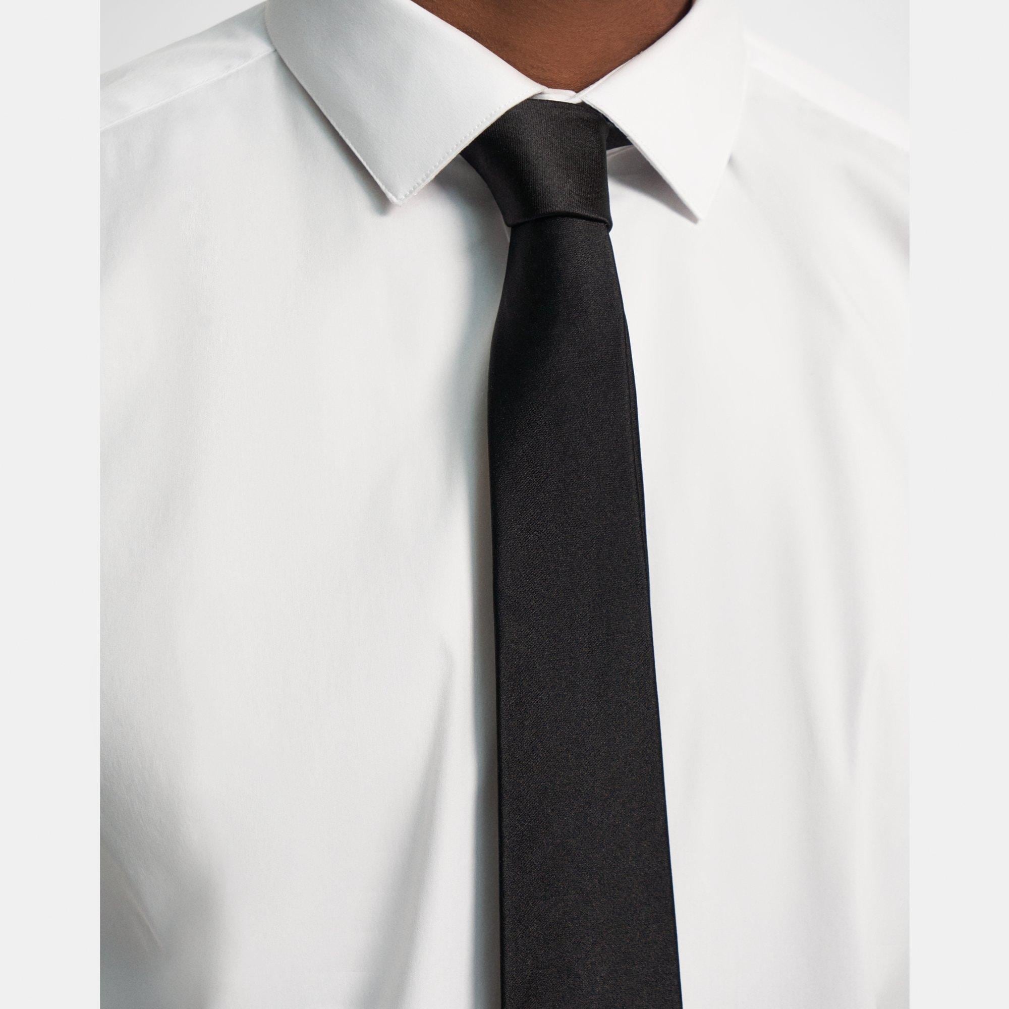 Roadster Tie in Solid Silk - 3