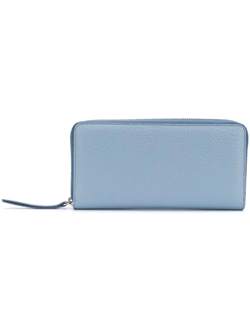 textured zip around wallet - 1