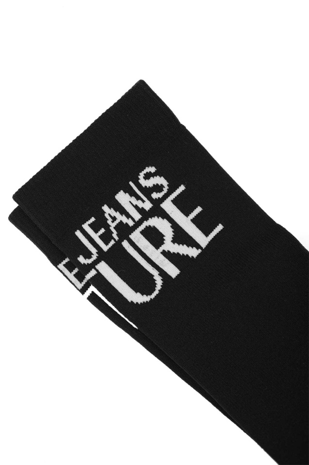 VERSACE JEANS COUTURE Logo Black Socks - 2