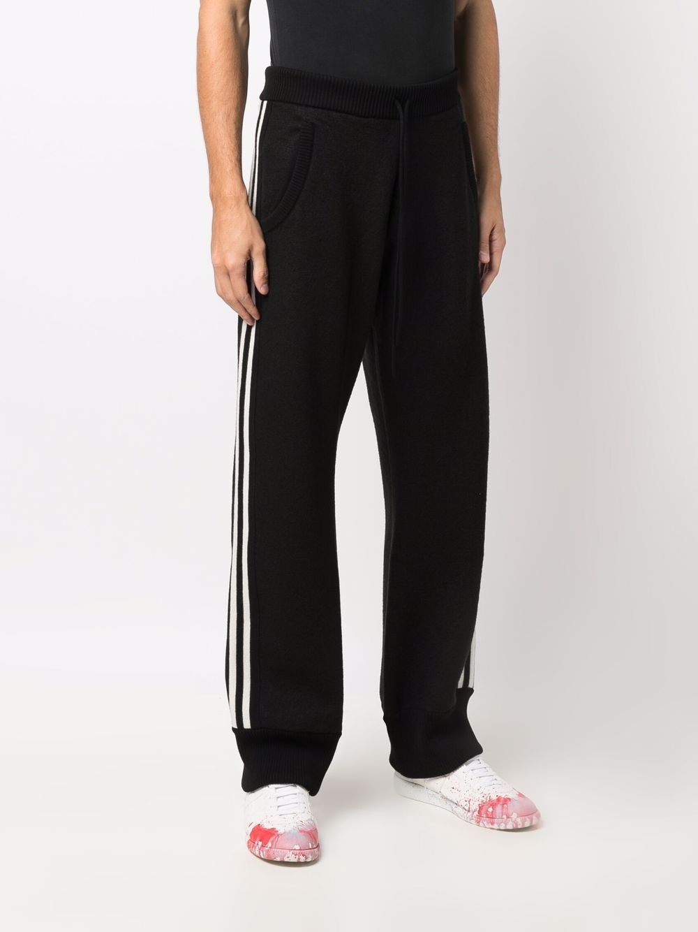 side-stripe track pants - 3