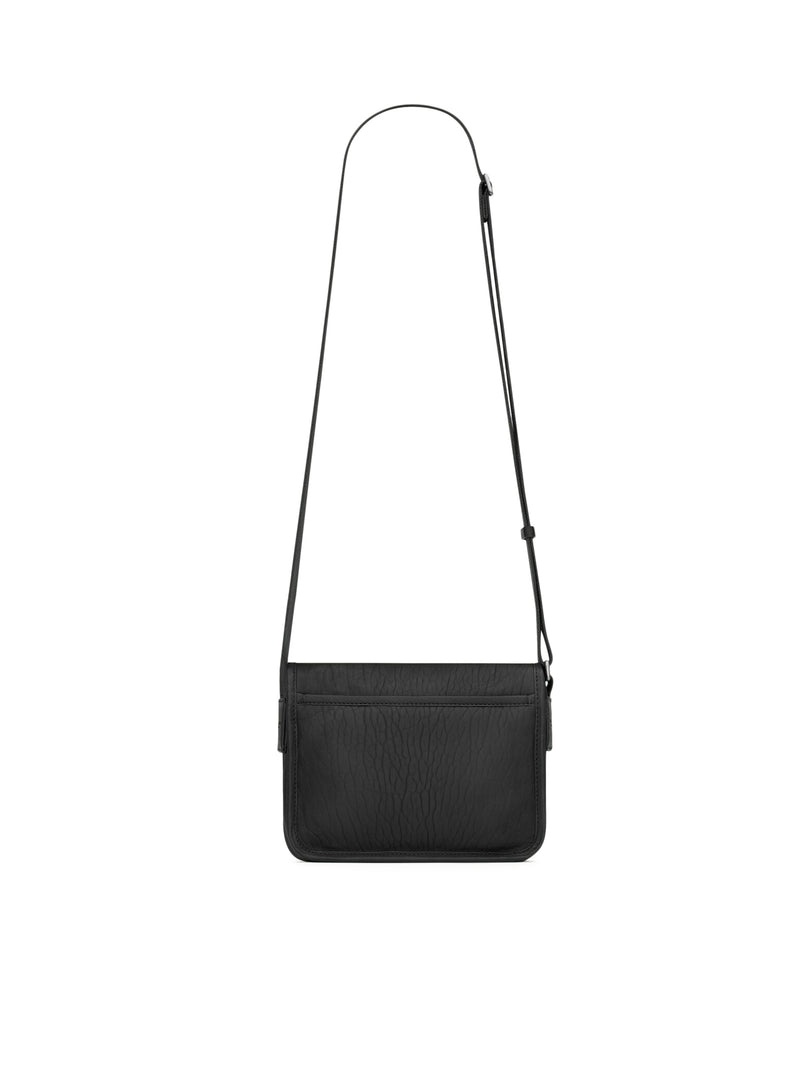 Saint Laurent Men Niki Small Messenger In Hammered Lambskin - 3