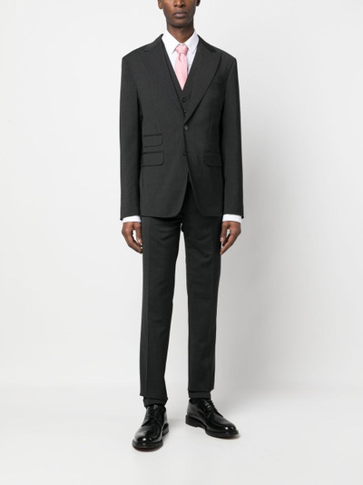 DSQUARED2 pinstripe-pattern three-piece suit outlook