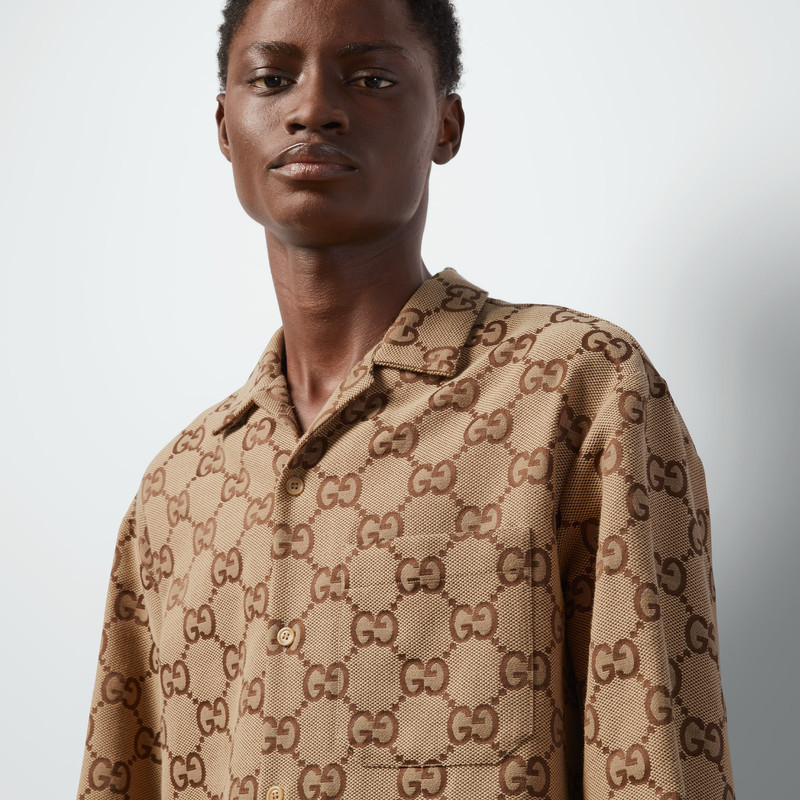 Maxi GG canvas shirt 3