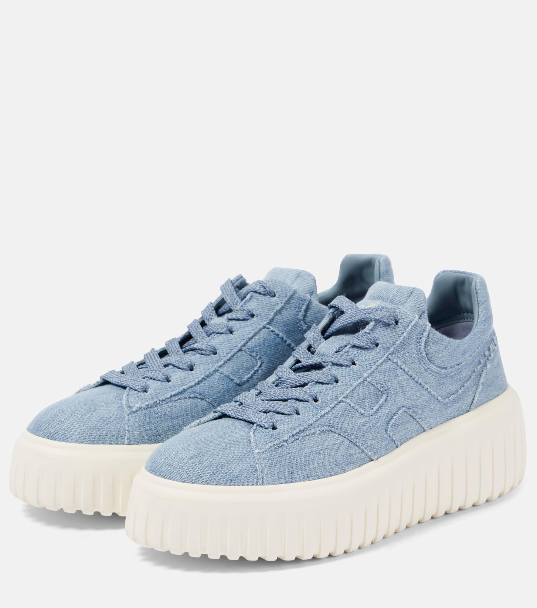 H-Stripes platform sneakers - 4