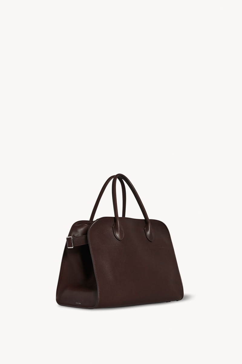 The Row Soft Margaux 12 Bag in Leather outlook
