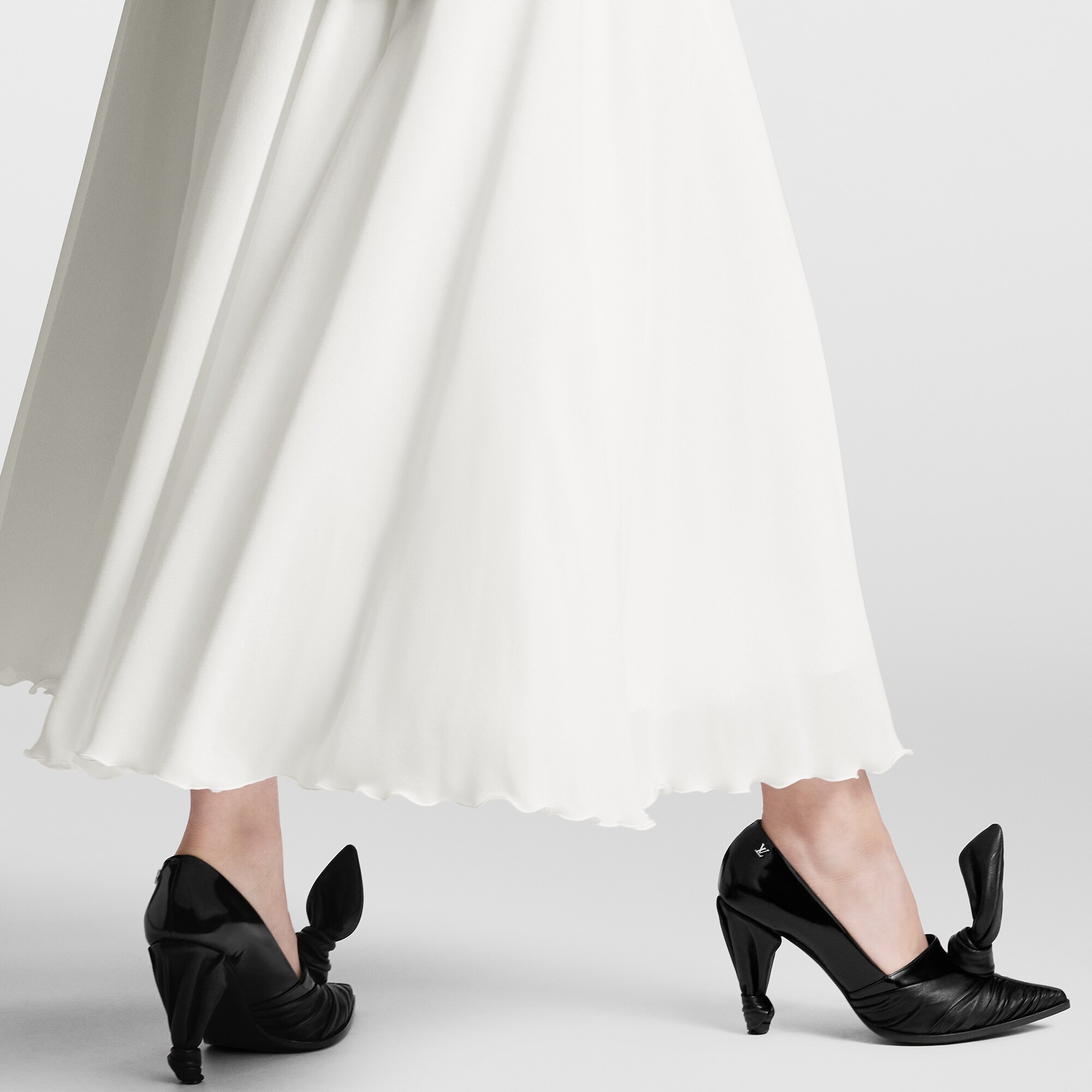 Fluid Silk Midi Skirt - 2