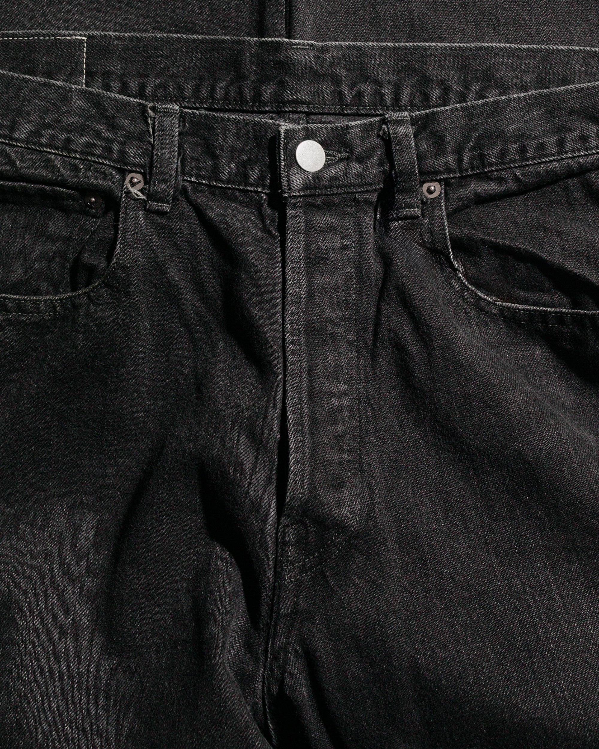 Vintage Reproduction Denim Jeans Black - 5
