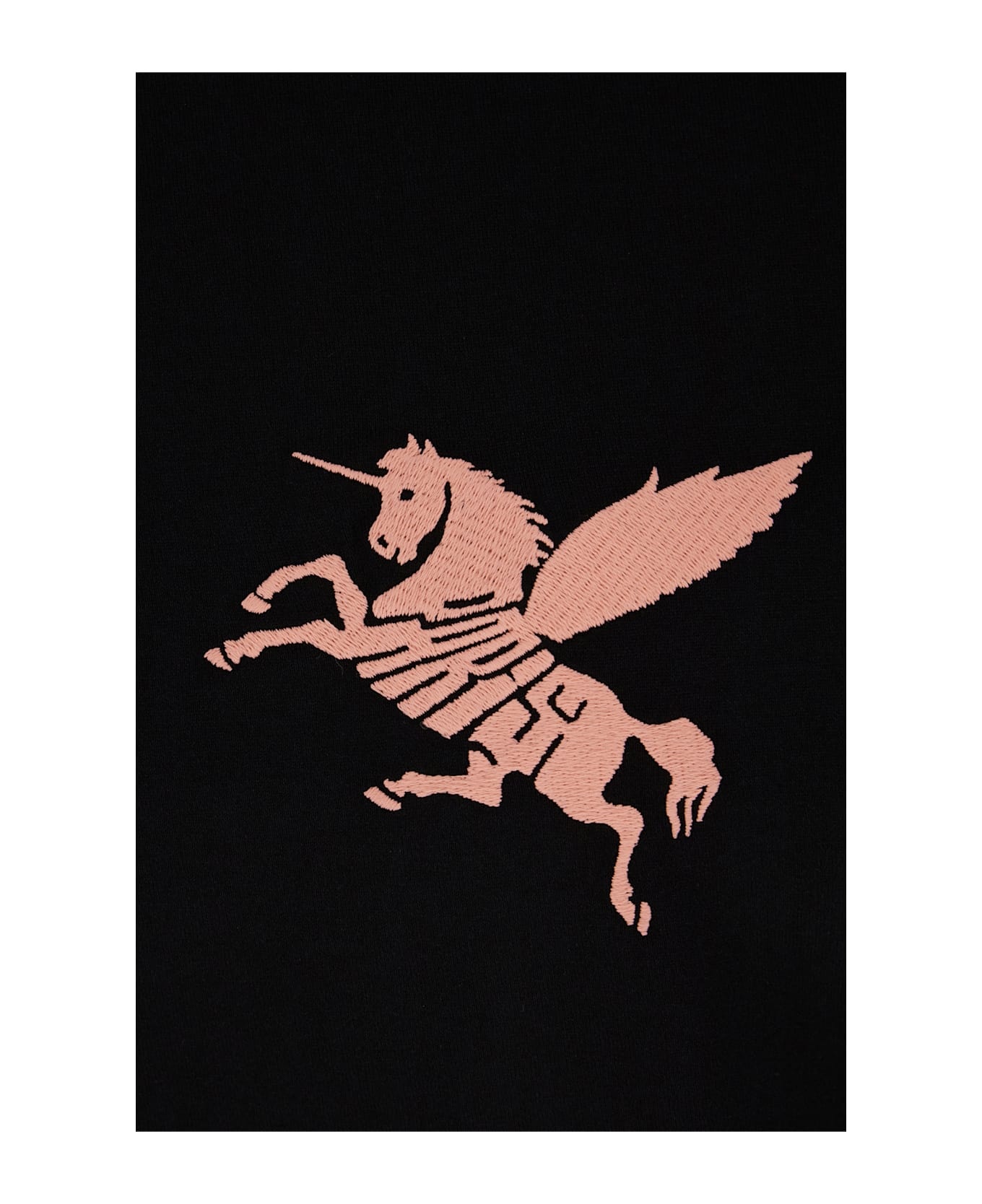 Black Cotton T-shirt - 3