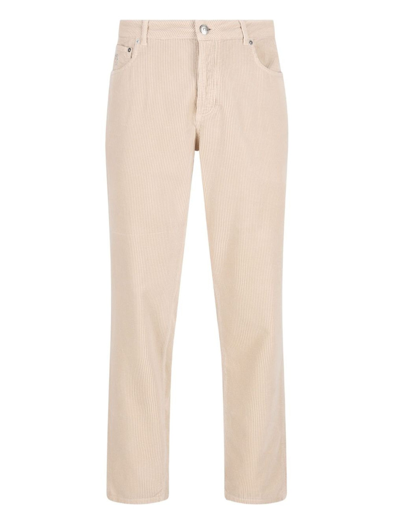 corduroy five-pocket trousers 1