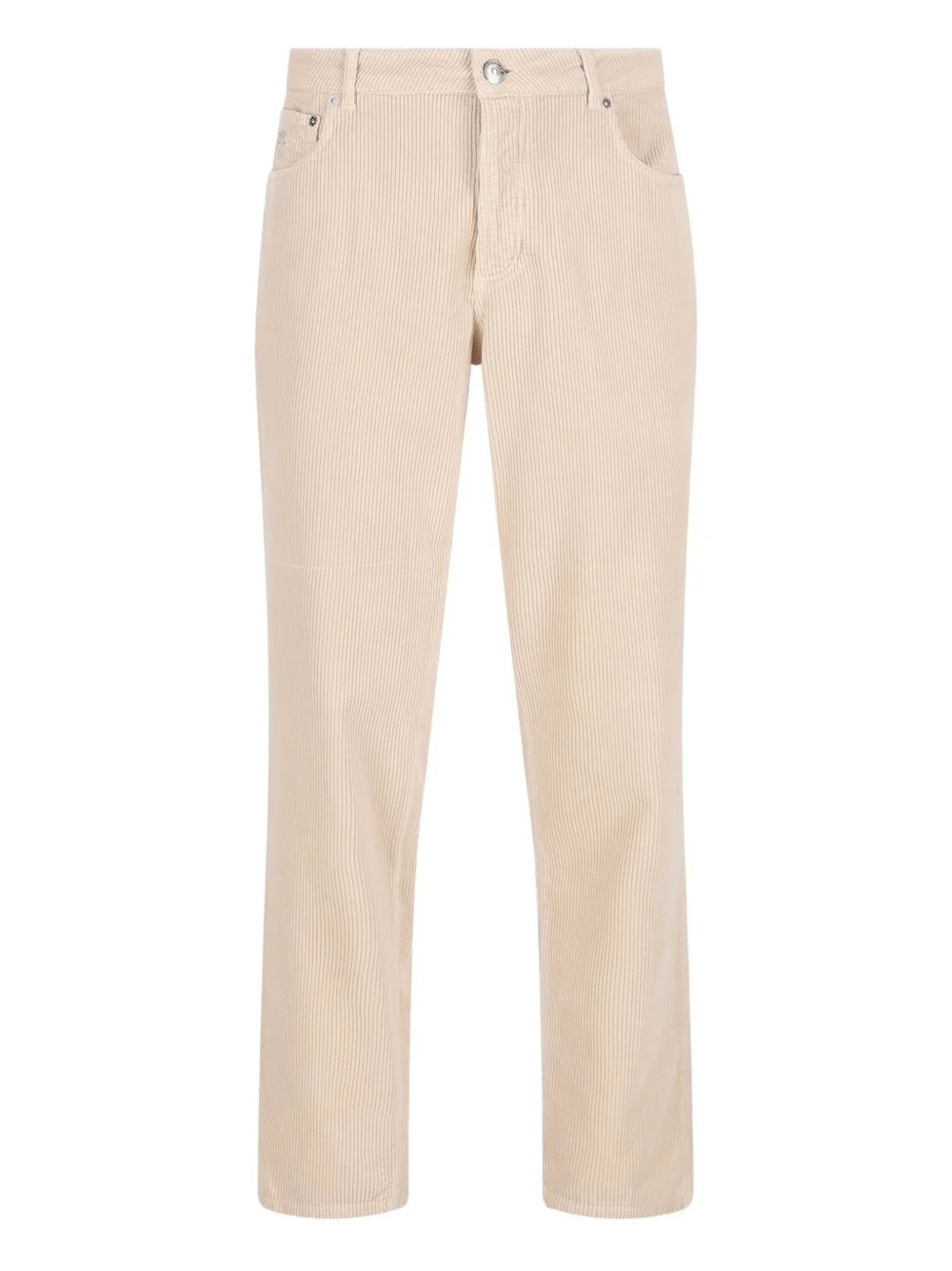 corduroy five-pocket trousers - 1