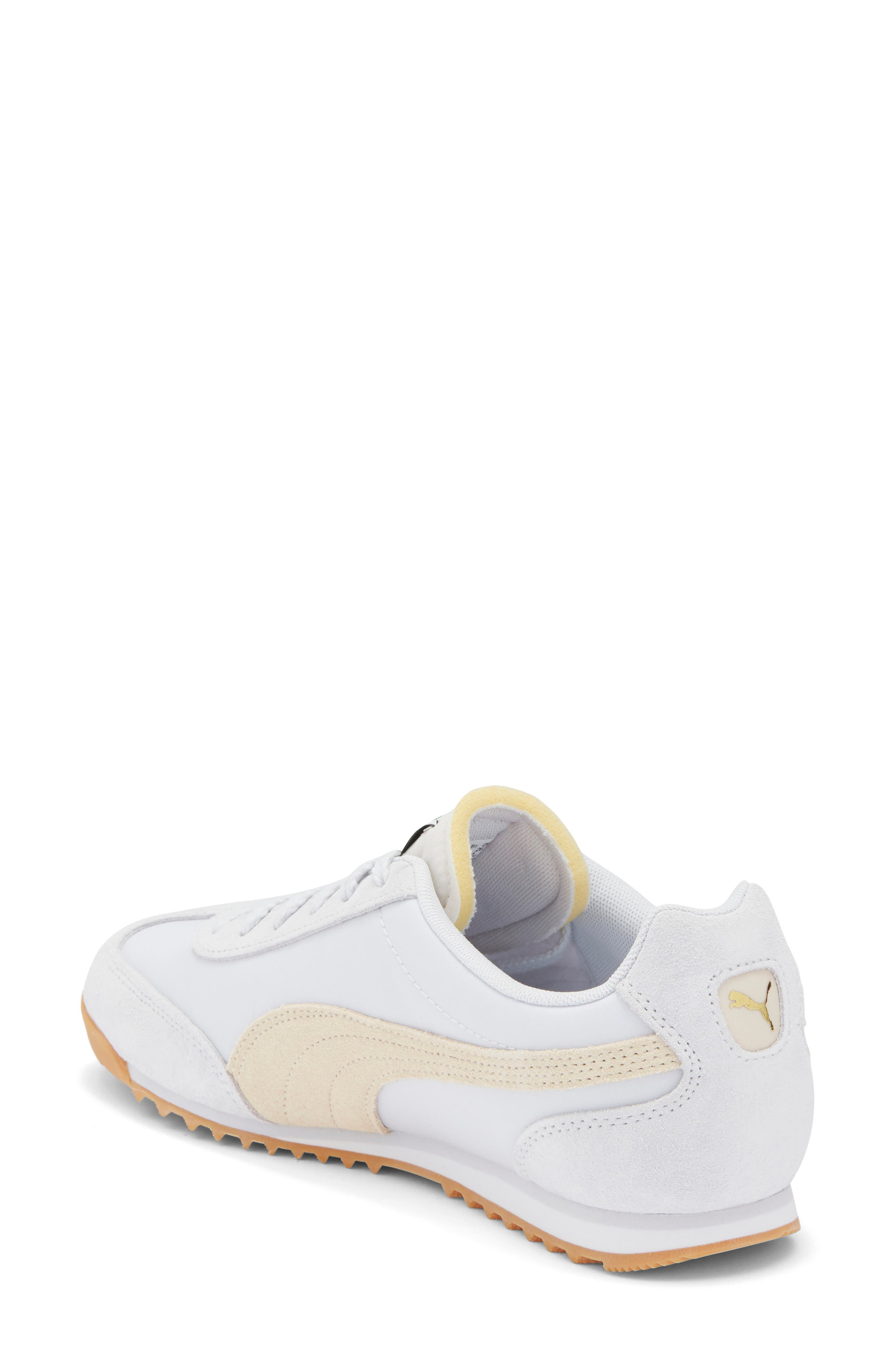PUMA Arizona Nylon Sneaker in Silver Mist/Canvas/Puma Gold at Nordstrom - 2