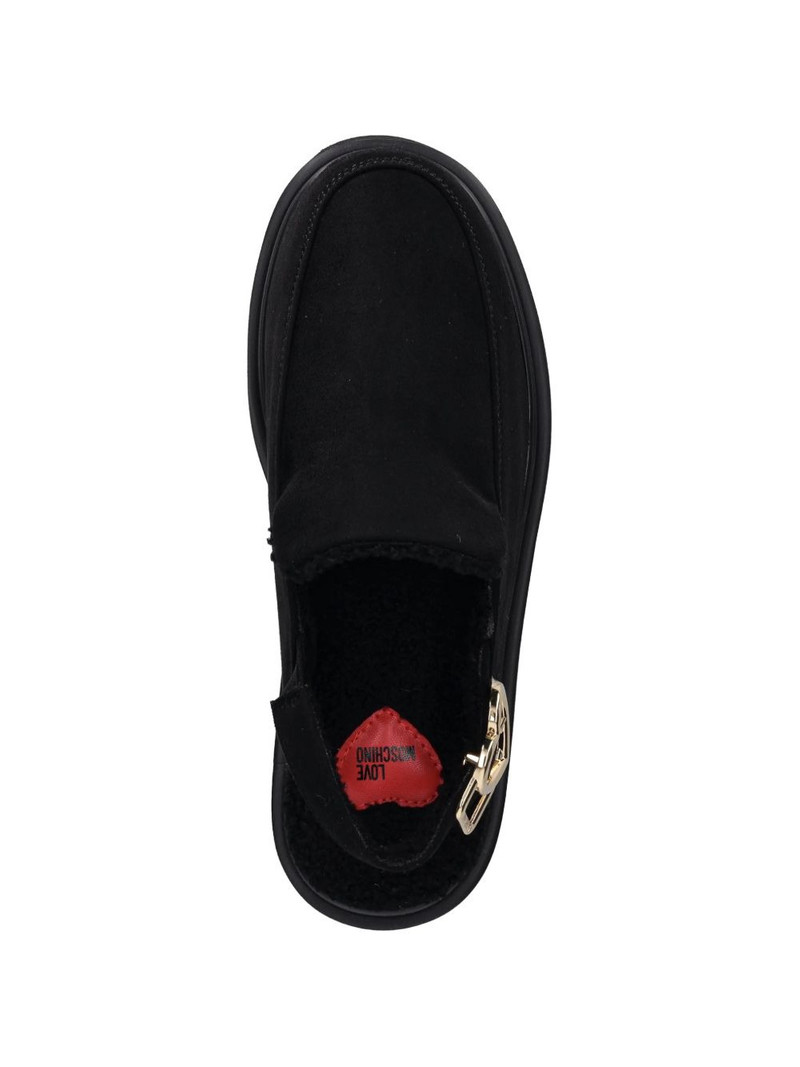 heart-buckle platform mules 4