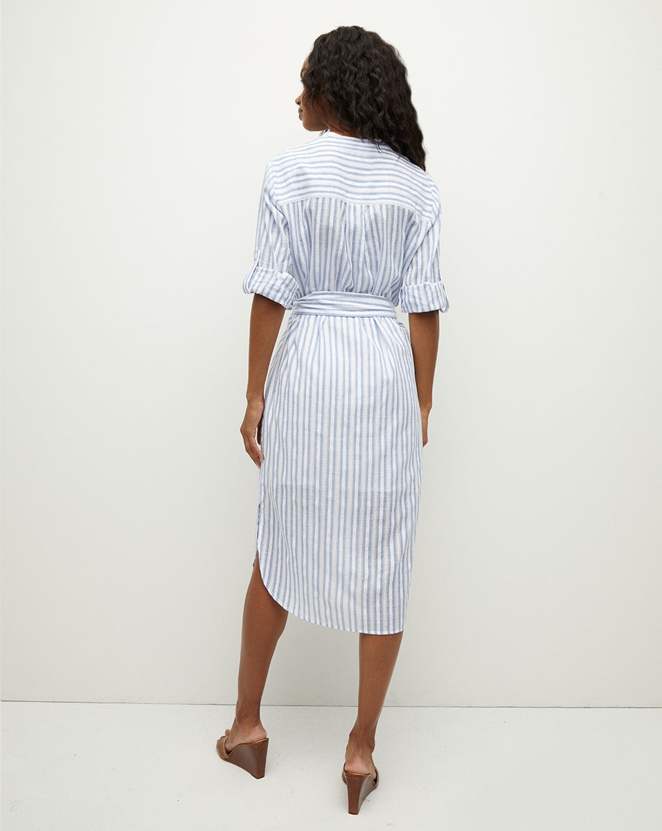 BIANCA COTTON SHIRTDRESS - 6