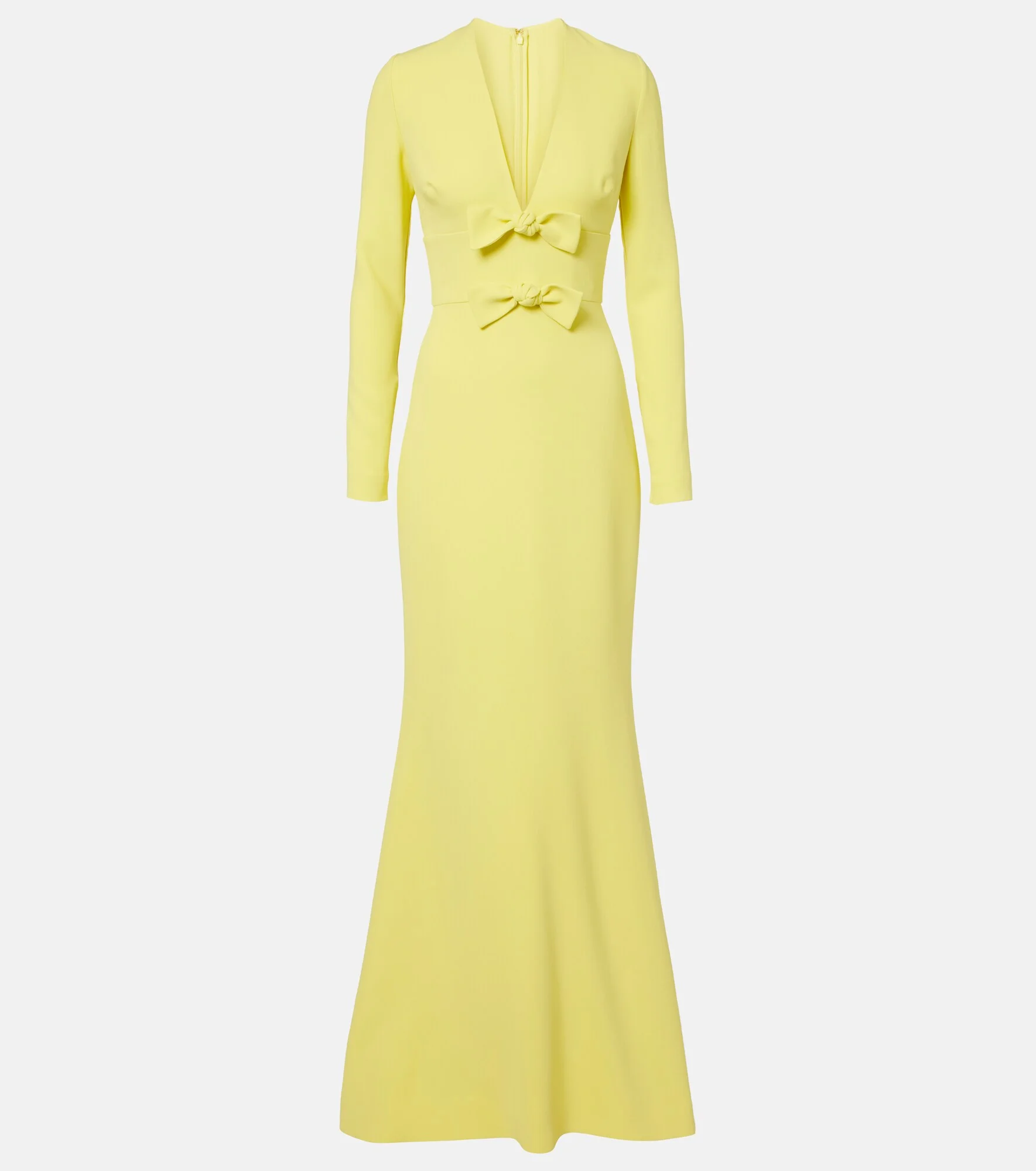 Bow-detail cady gown - 1
