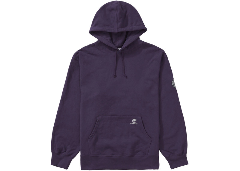Supreme Supreme Timberland Hooded Sweatshirt Dusty Purple outlook