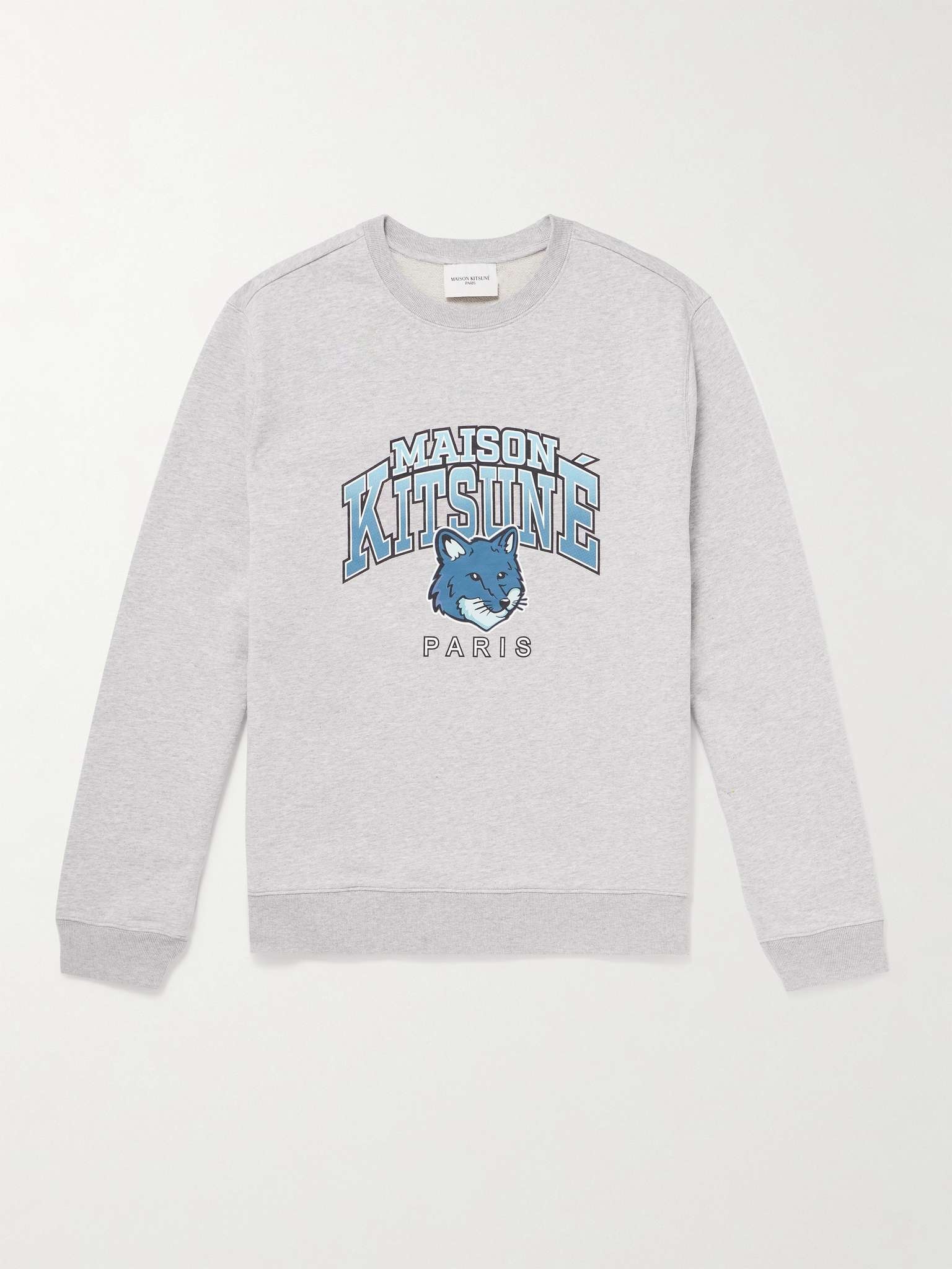 Campus Logo-Print Cotton-Jersey Sweatshirt - 1