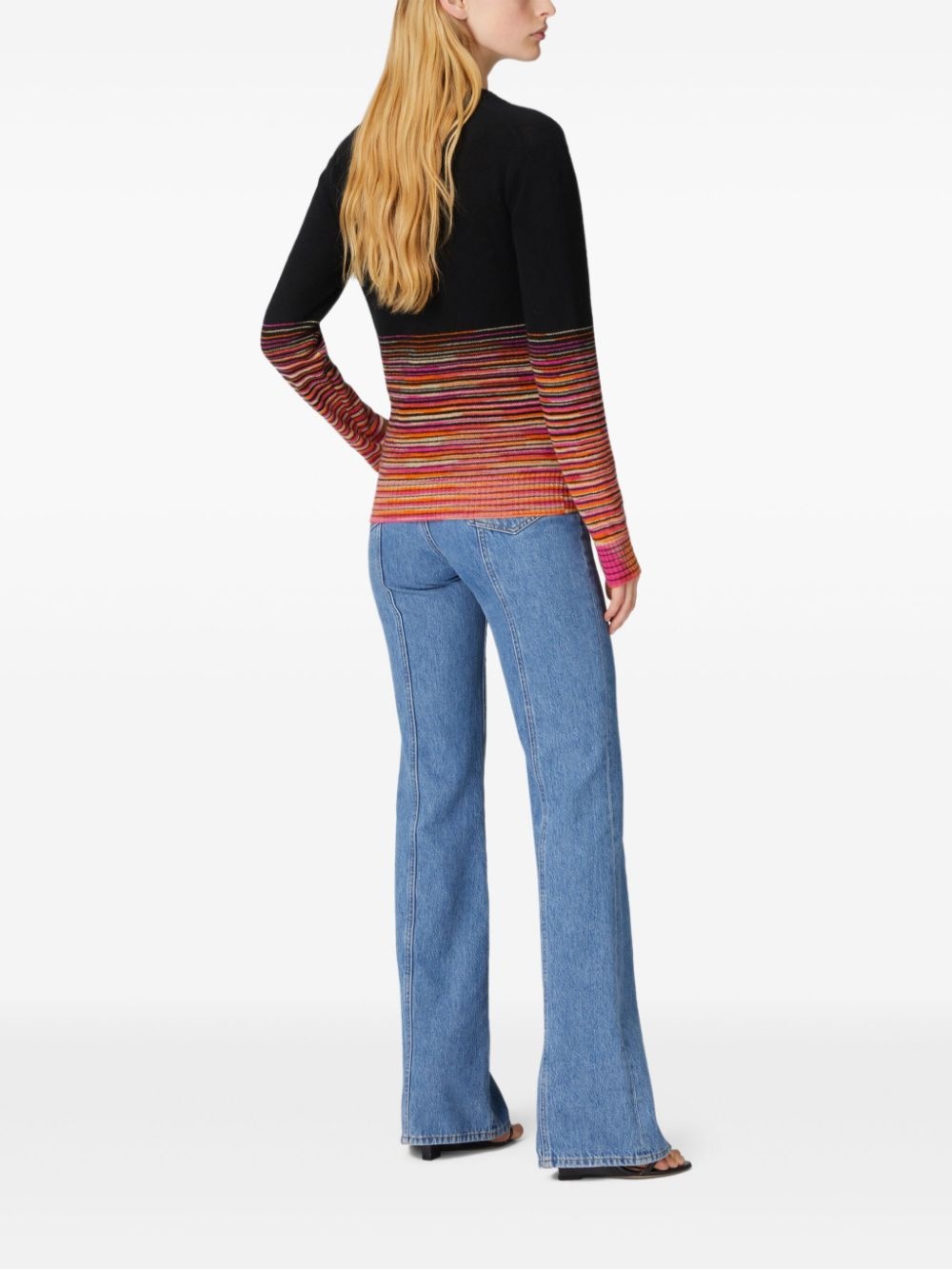 dégradé-effect cashmere sweater - 3