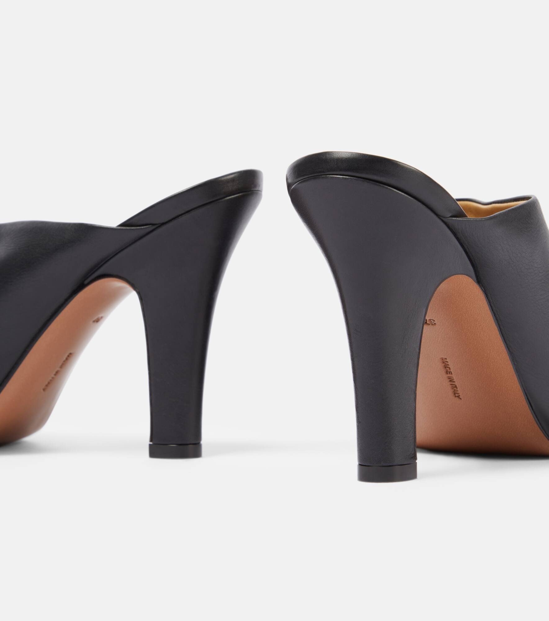 Signum 90 leather mules - 5