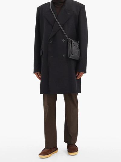 Lemaire Double-breasted wool-blend coat outlook