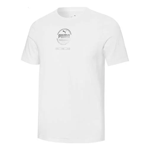 PUMA Foil Graphic Tee 'White' 670878-02 - 1