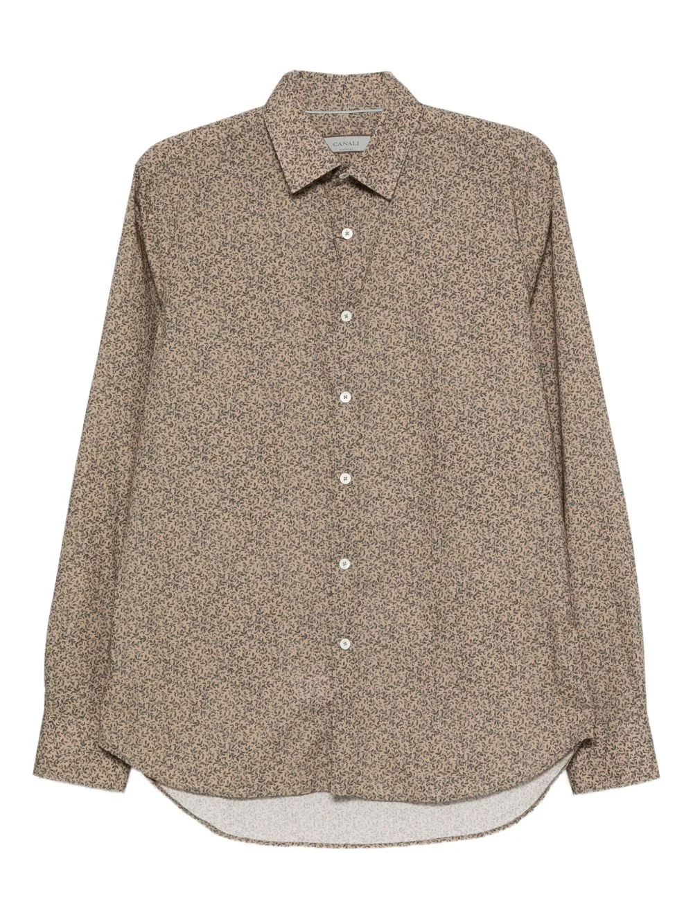 floral-print shirt - 1