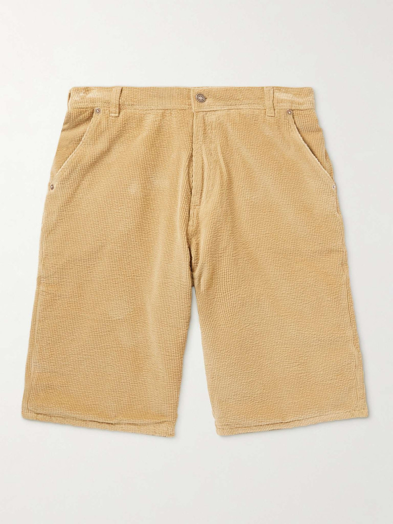Straight-Leg Corduroy Shorts - 1