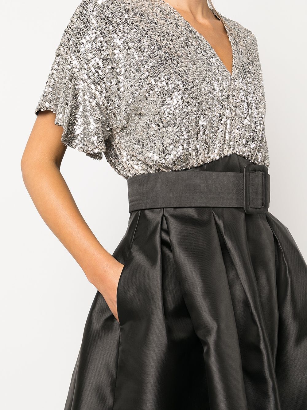 Simone sequin-embellished gown - 5