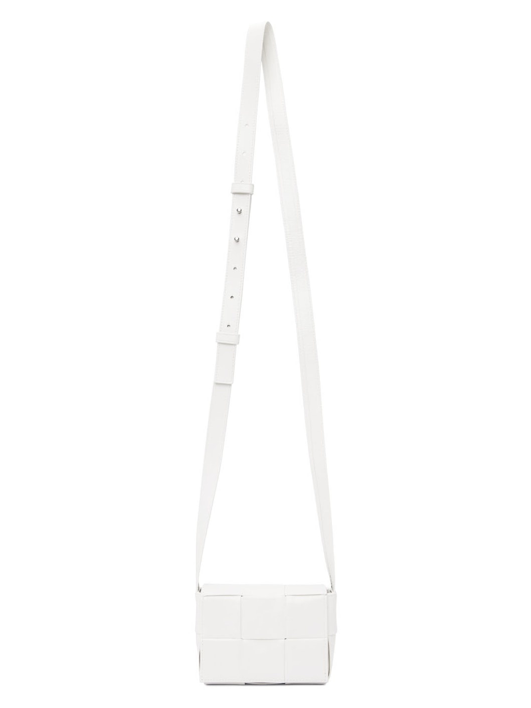 White Cassette Messenger Bag - 4