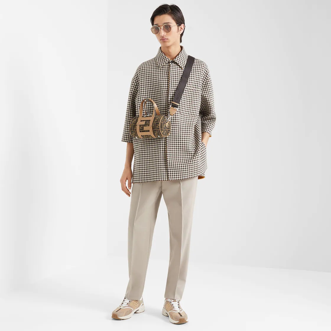 Gray wool pants - 4