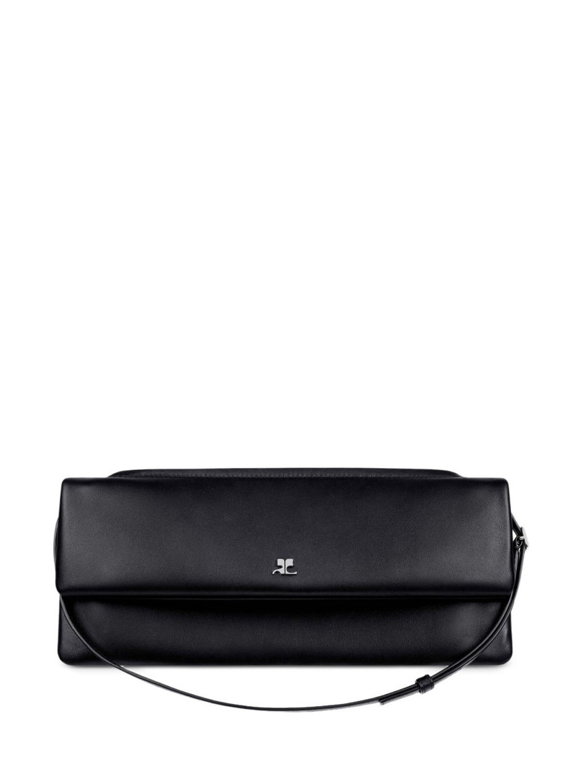 leather flap clutch 1