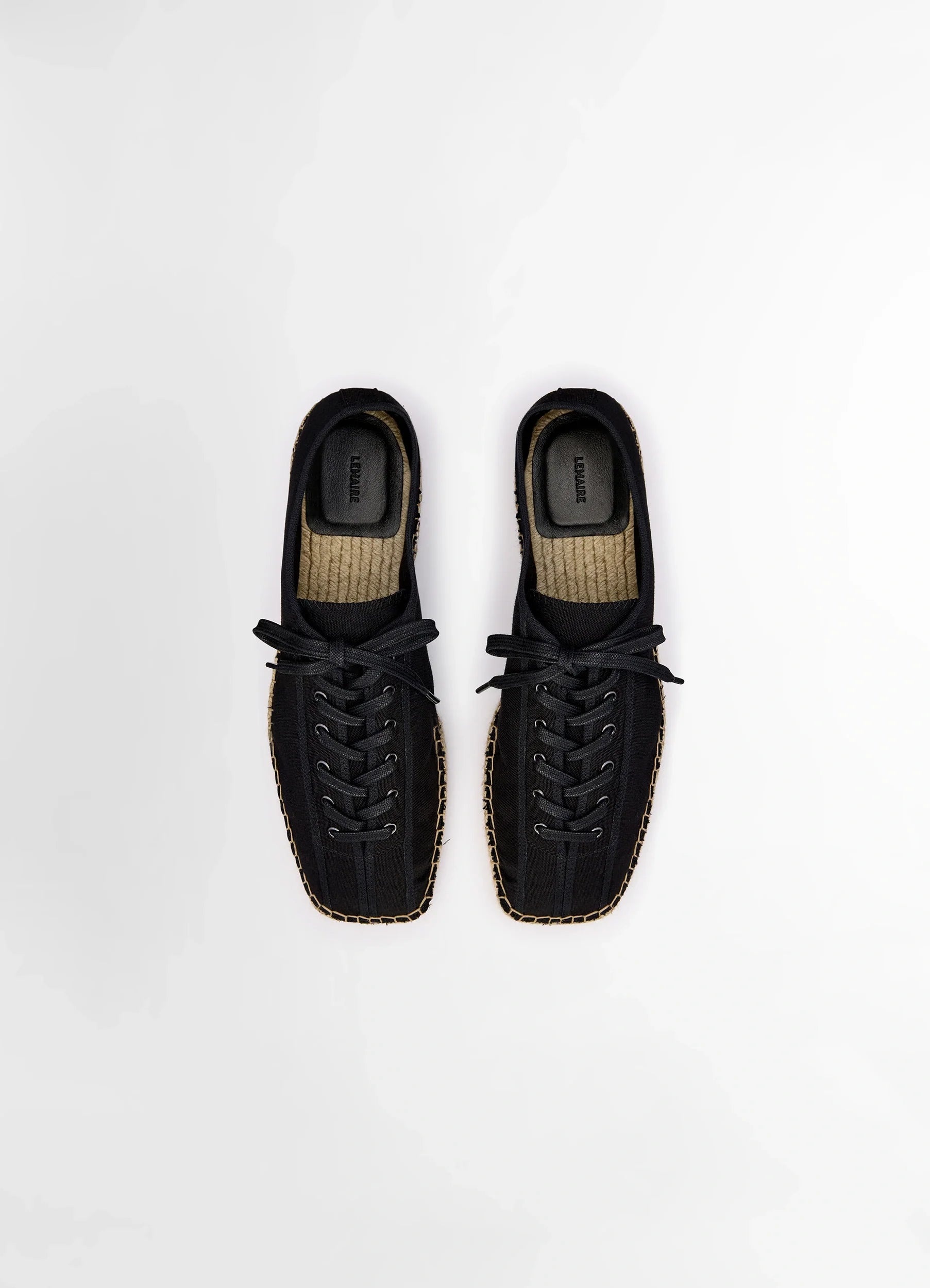 LINOLEUM LACED ESPADRILLES - 5