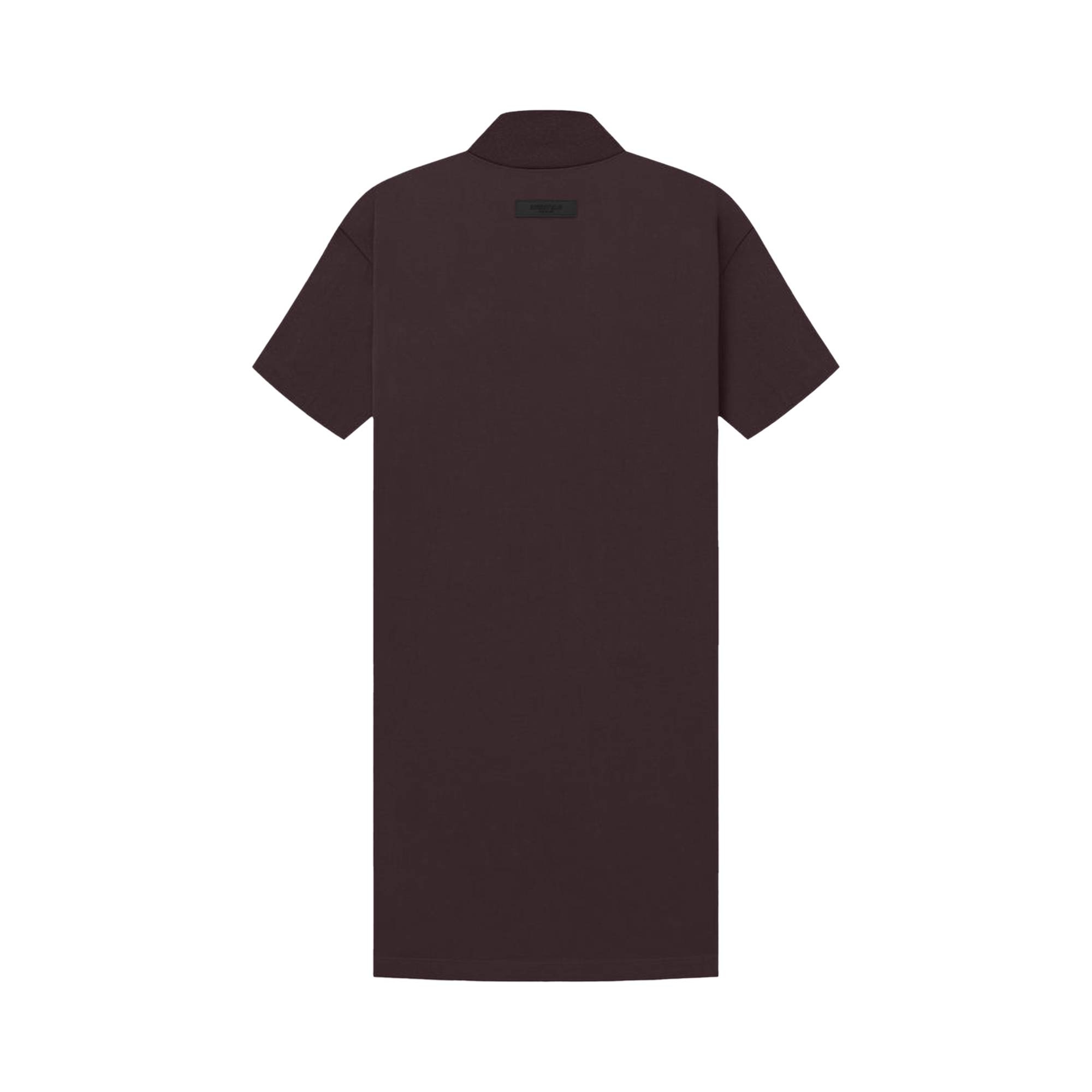 Fear of God Essentials 3/4 T-Shirt Dress 'Plum' - 2