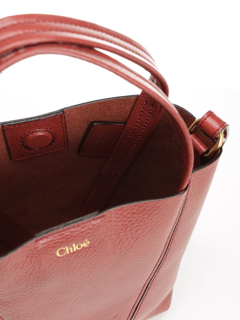 Chloé Spin Shoulder Bags Black - 4