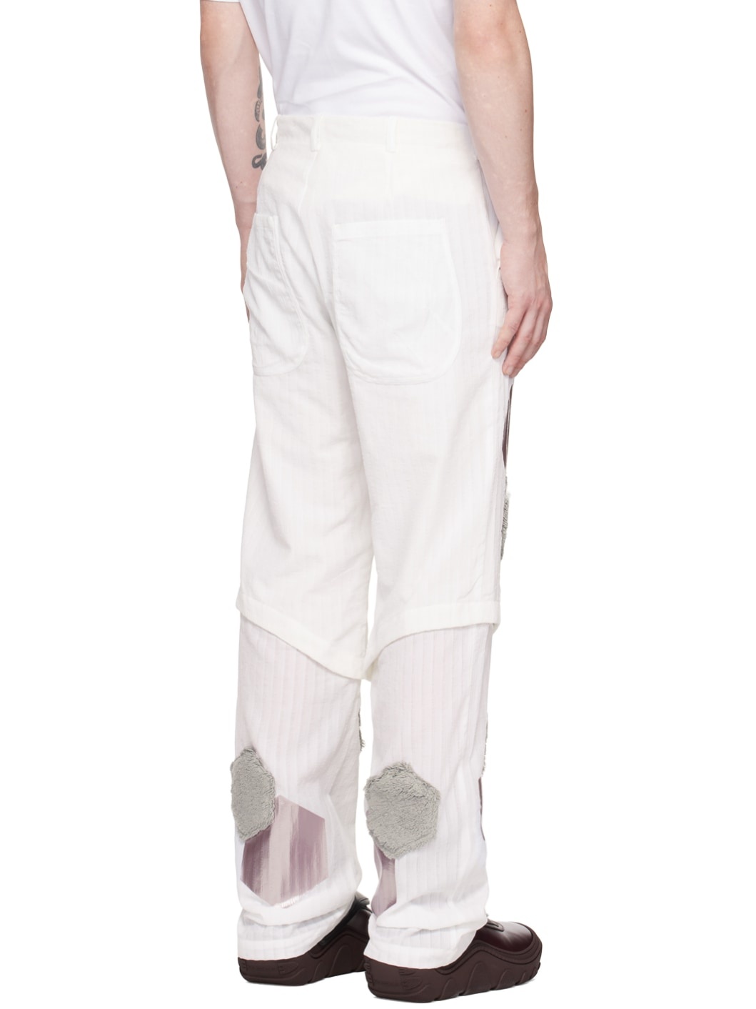 White Danh Trousers - 3