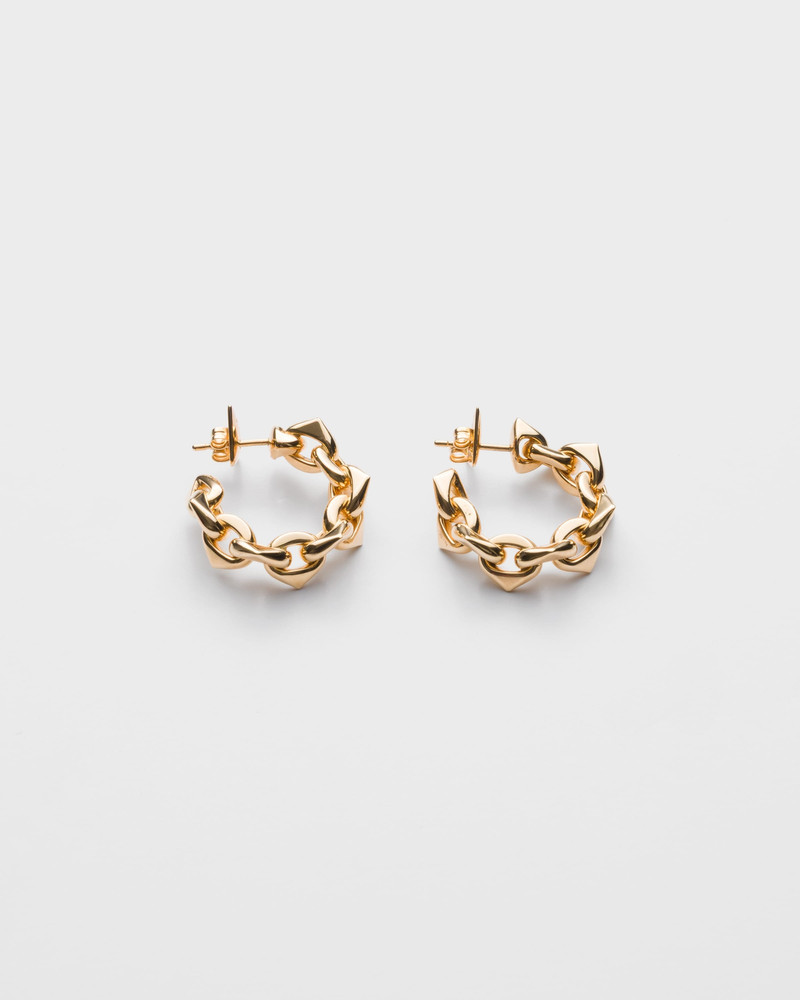 Eternal Gold earrings in yellow gold 1