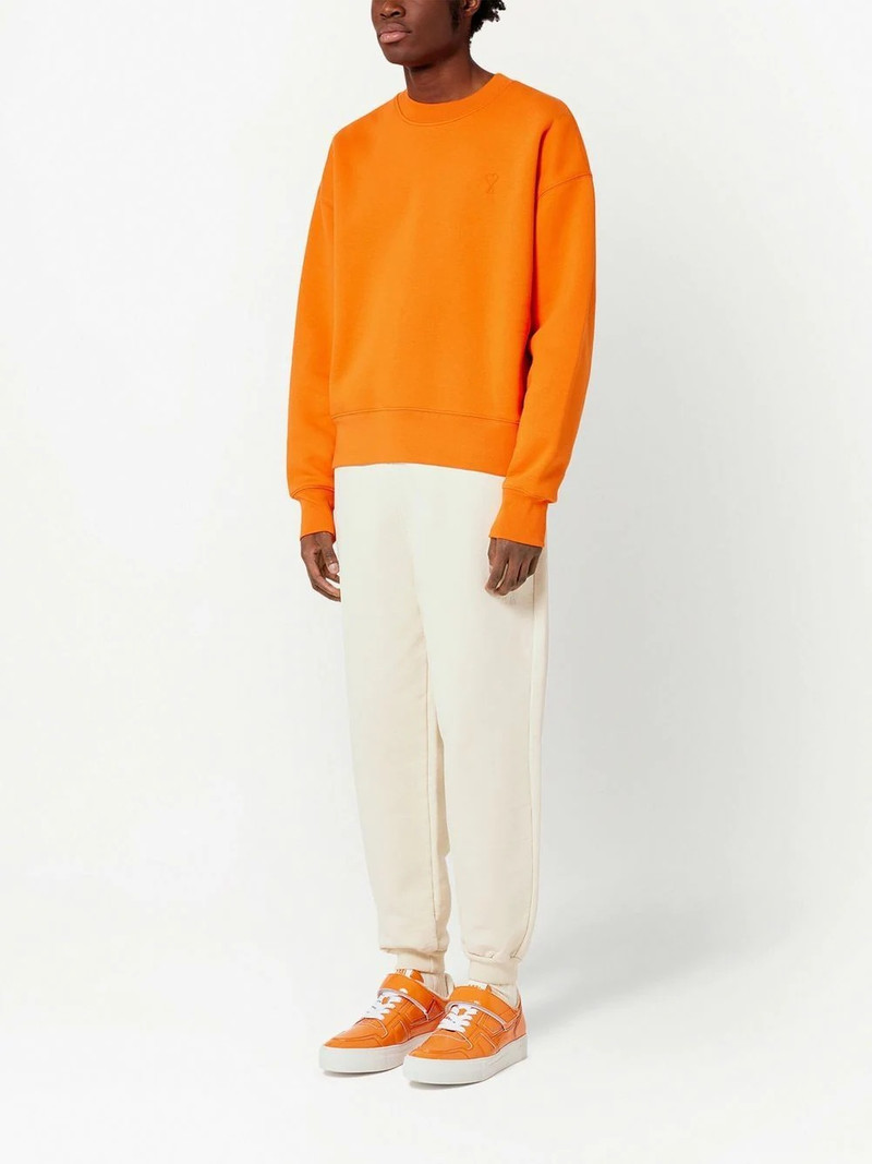 AMI Paris Ami de Coeur embroidered sweatshirt outlook