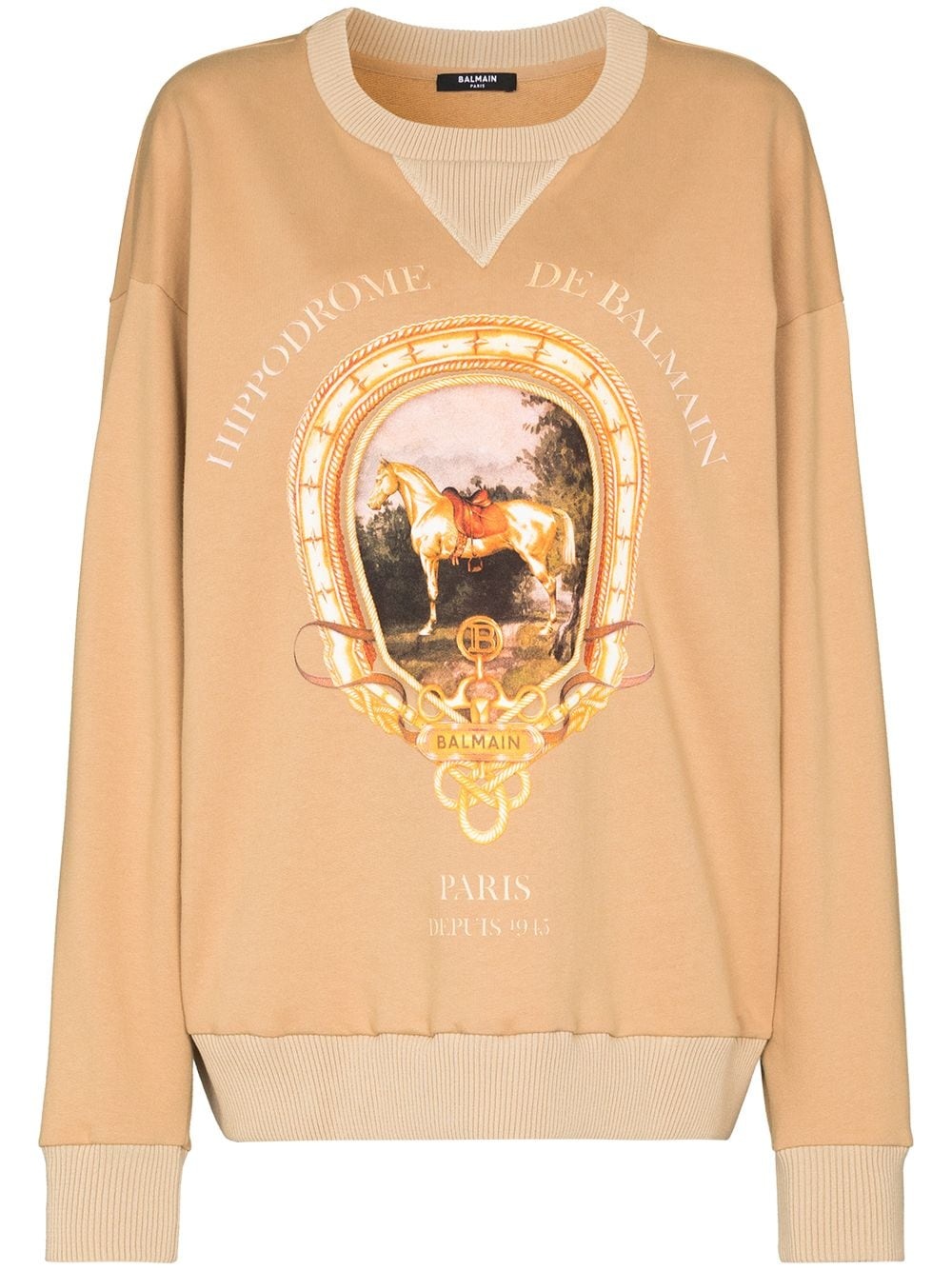 Hippodrome Heritage cotton sweatshirt - 1